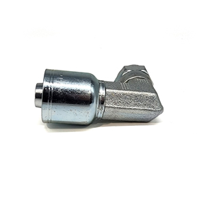 Fitting, 90° Elbow, Small Drop, 06 Hose X 06 FEMALE JIC 37DEG- 9/16-18 X 3/8" Hose