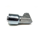 Fitting, 90° Elbow, Small Drop, 08 Hose X 08 FEMALE JIC 37DEG- 3/4-16 X 1/2" Hose