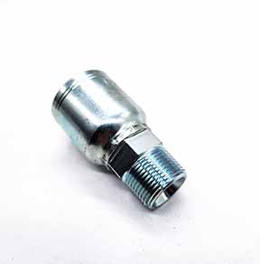 Fitting, 16 Hose X 12 MALE NPT Tapered Pipe- 1-11.5 X 1" Hose