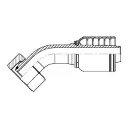 16 X 42mm, METRIC heavy 4Wire 45° ELBOW, FEMALE 42m x 2.0 X 1" HOSE