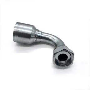 O-Ring Face Seal (Flat Face) 90° Elbow Hose Ends