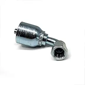 [K12-08FJ90] 12 X 08, JIC FEM 90° Elbow, - 3/4-16 X 3/4" Hose