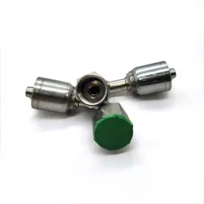 [K16-16OF45] 16 X 16 FEM 45° Face-Seal 1-7/16-12 X 1" Hose
