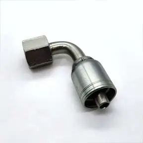 [*OFT-F-90L] O-Ring Face Seal (Flat Face) 90° Long Drop Hose Ends