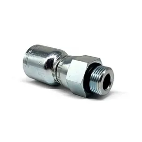 [K06-06RAX] Fitting, 06 Hose X 06 MALE O-Ring Boss Swivel- 9/16-18 X 3/8" Hose